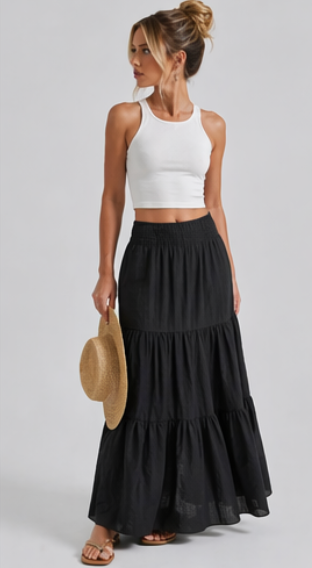 Falda Peplum Bohemia de Verano