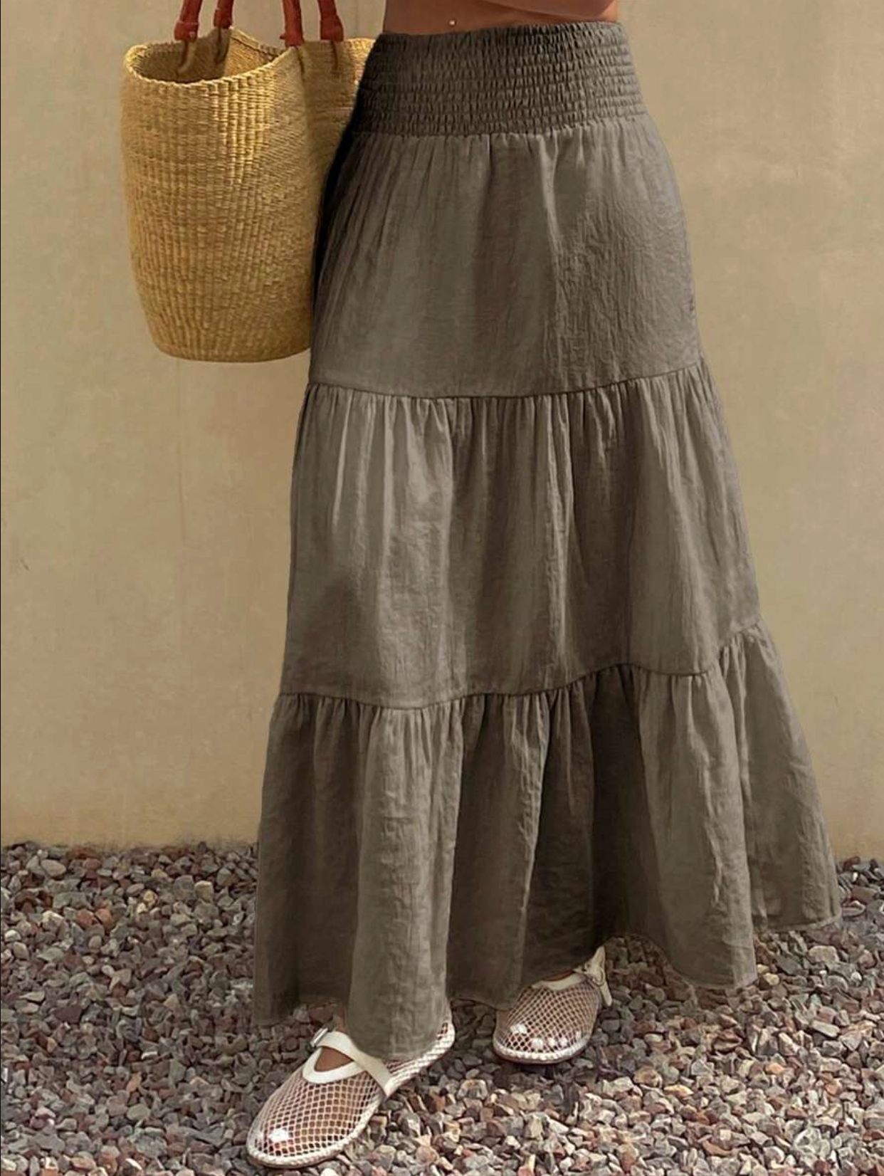 Falda Peplum Bohemia de Verano