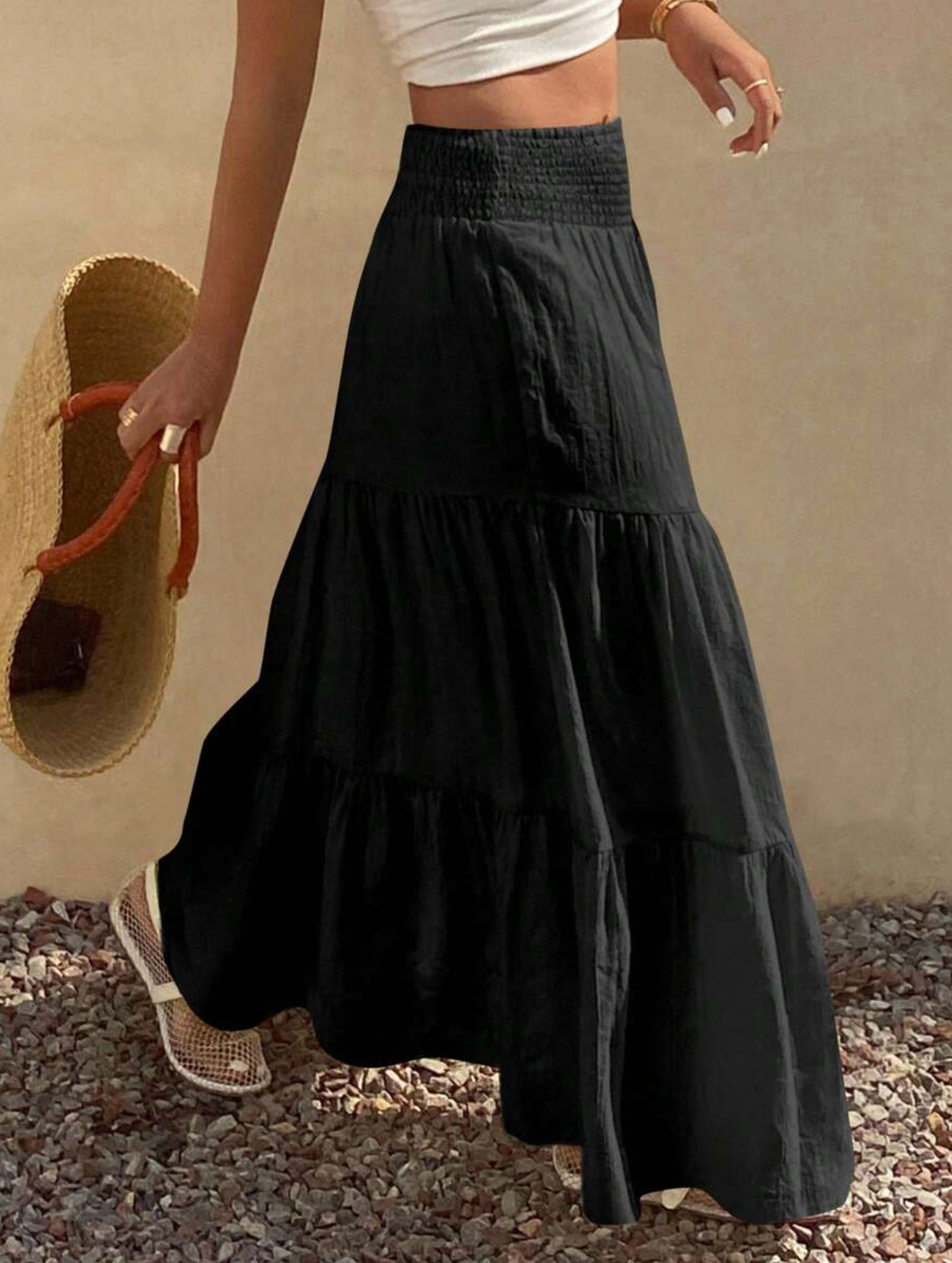 Falda Peplum Bohemia de Verano