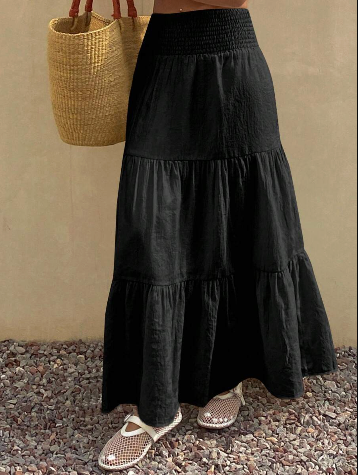 Falda Peplum Bohemia de Verano