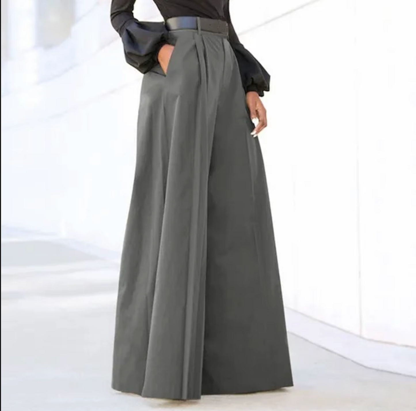 PANTALONES DE PATA ANCHA
