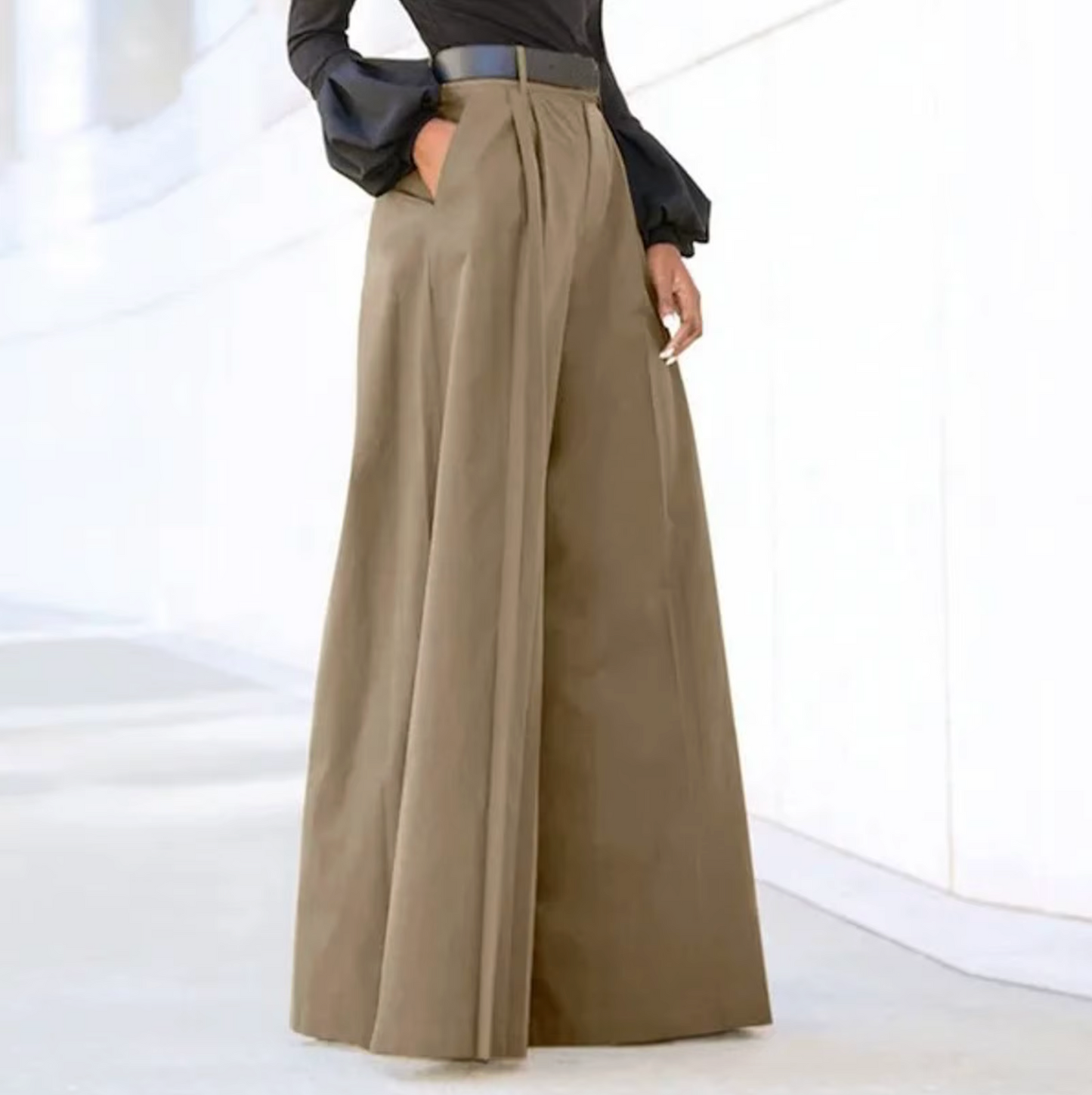 PANTALONES DE PATA ANCHA