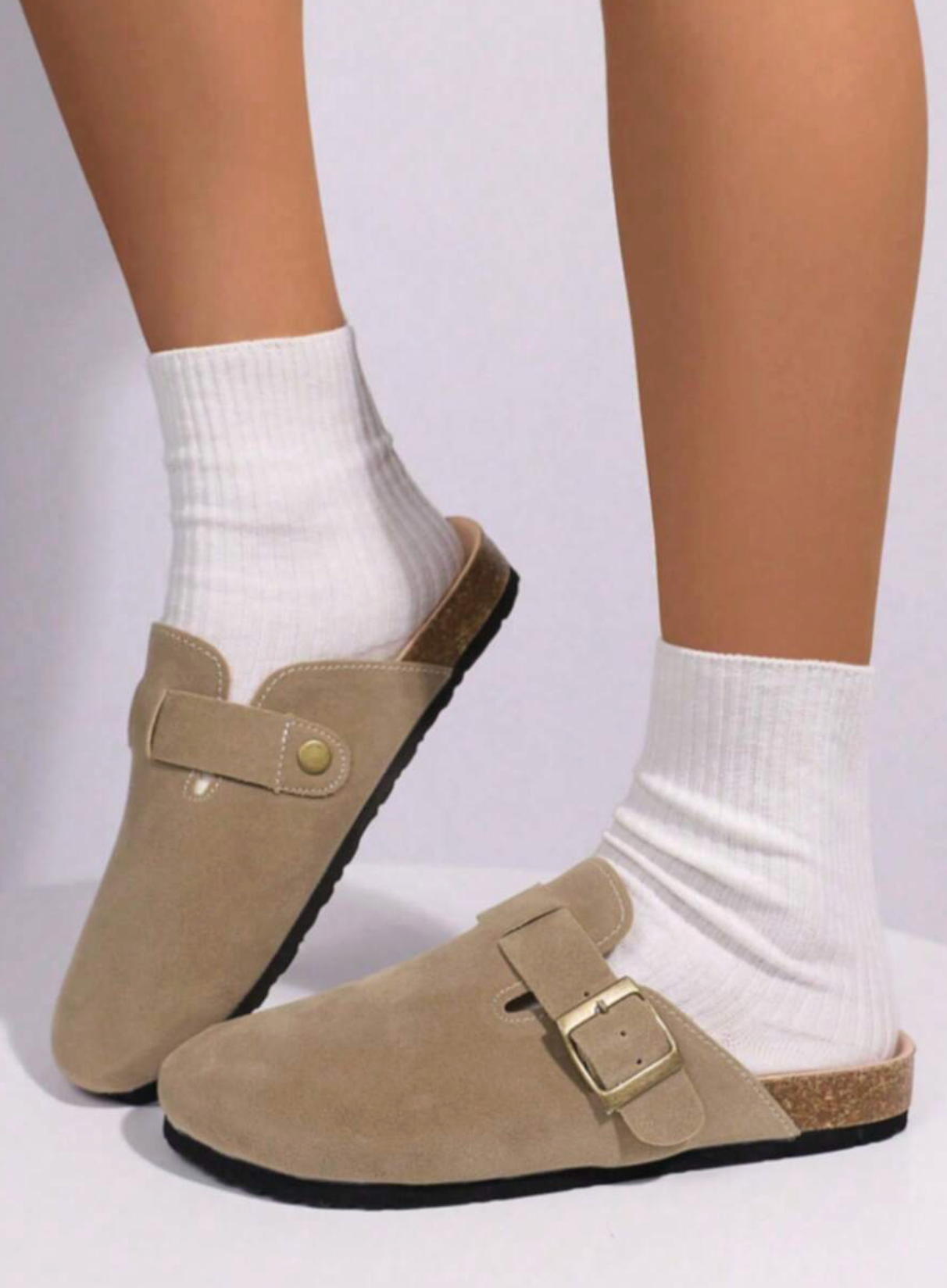 Mules Elegance Hebilla – Suela Gruesa