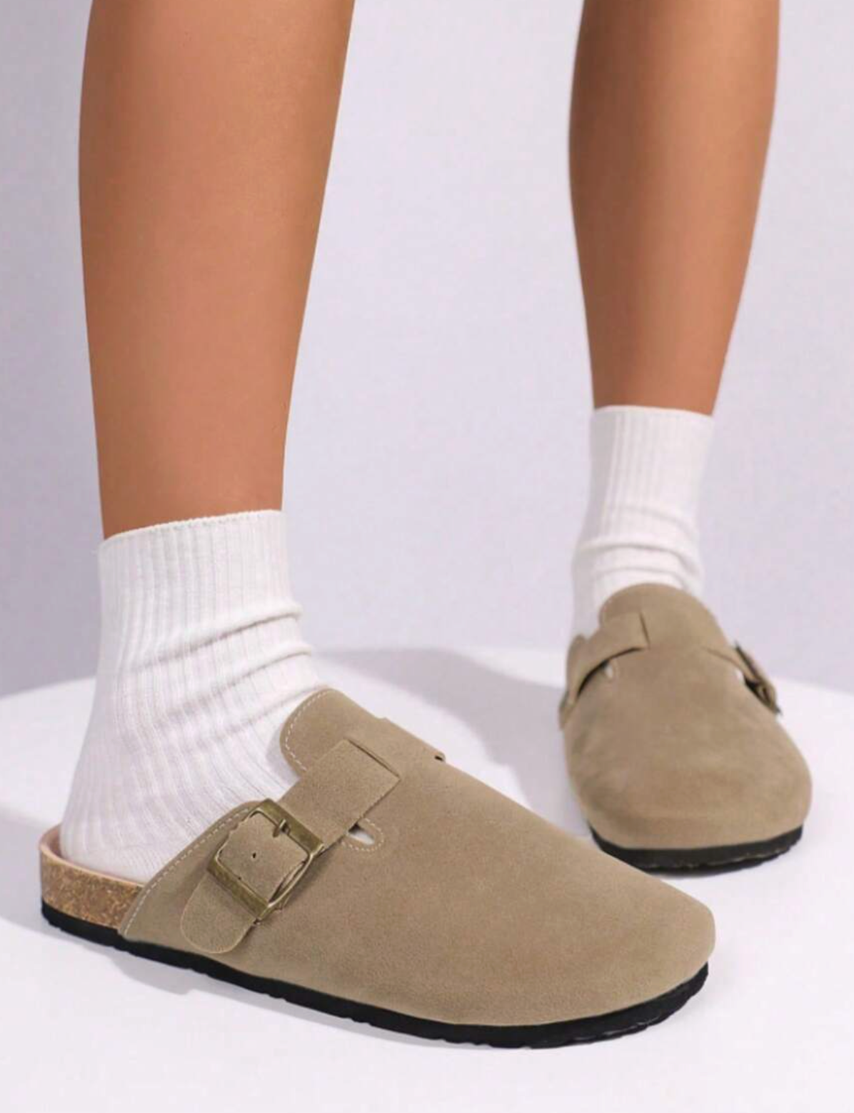 Mules Elegance Hebilla – Suela Gruesa
