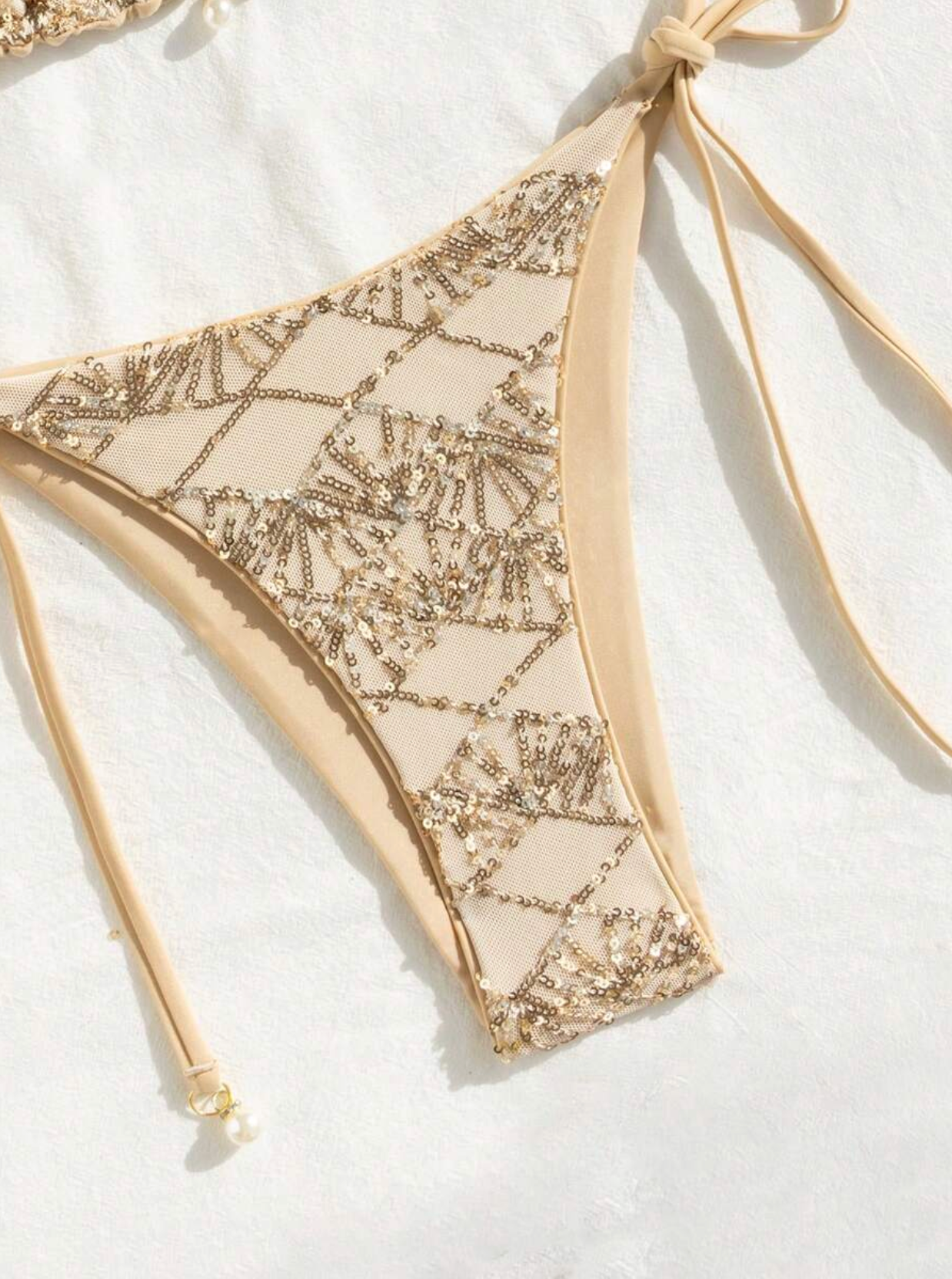 Bikini Perla Shine – Conjunto Triángulo