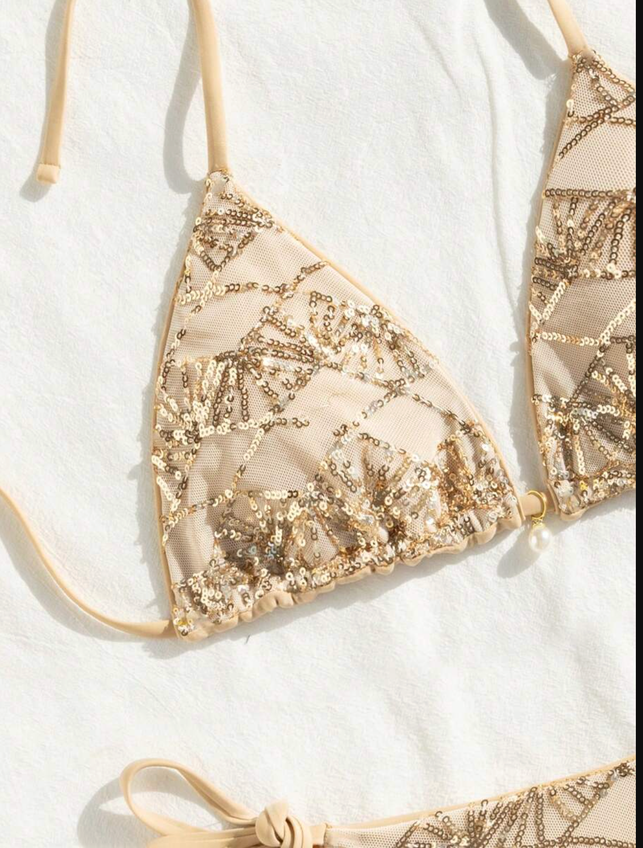 Bikini Perla Shine – Conjunto Triángulo