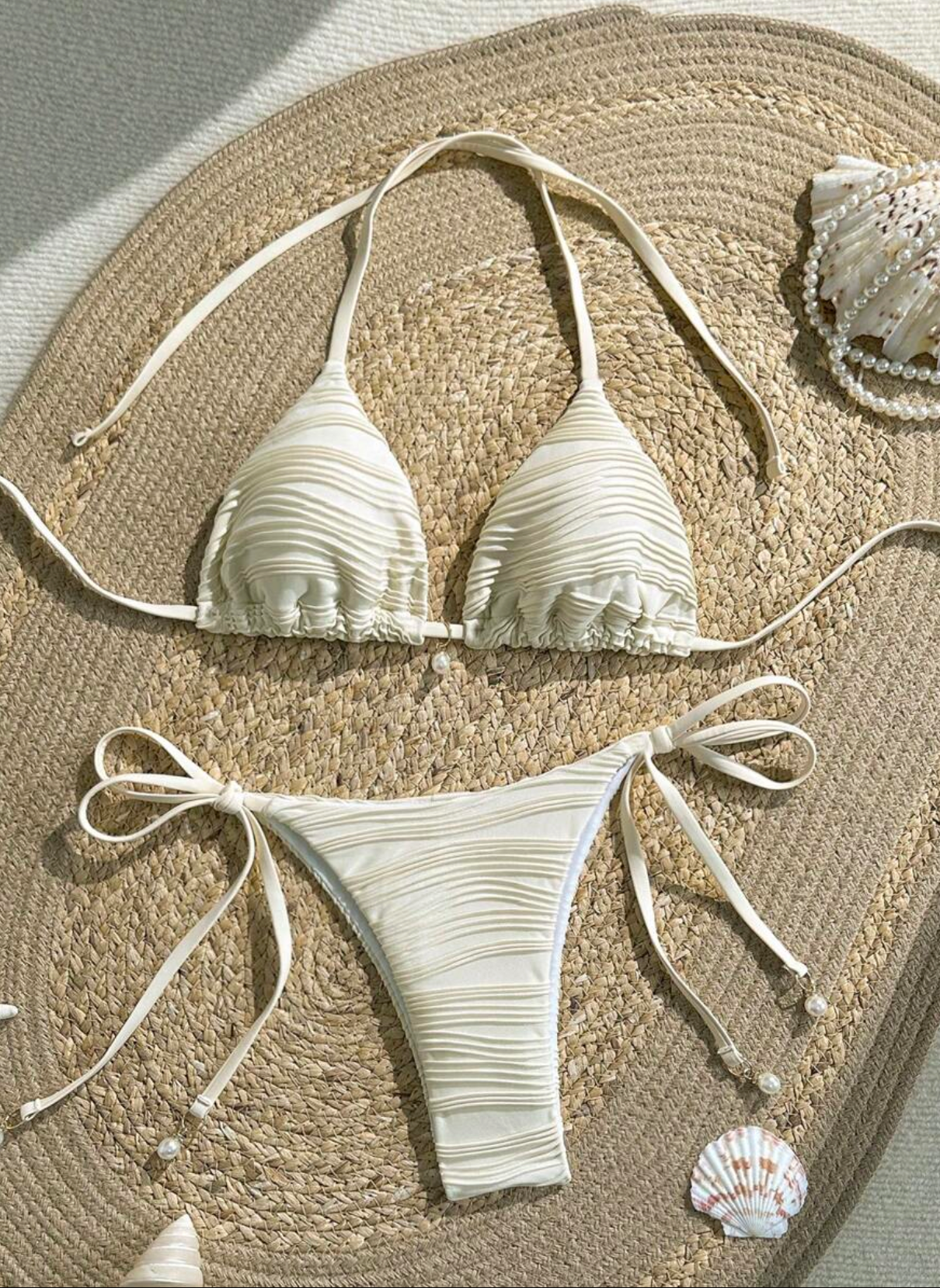 Bikini Perla Shine – Conjunto Triángulo