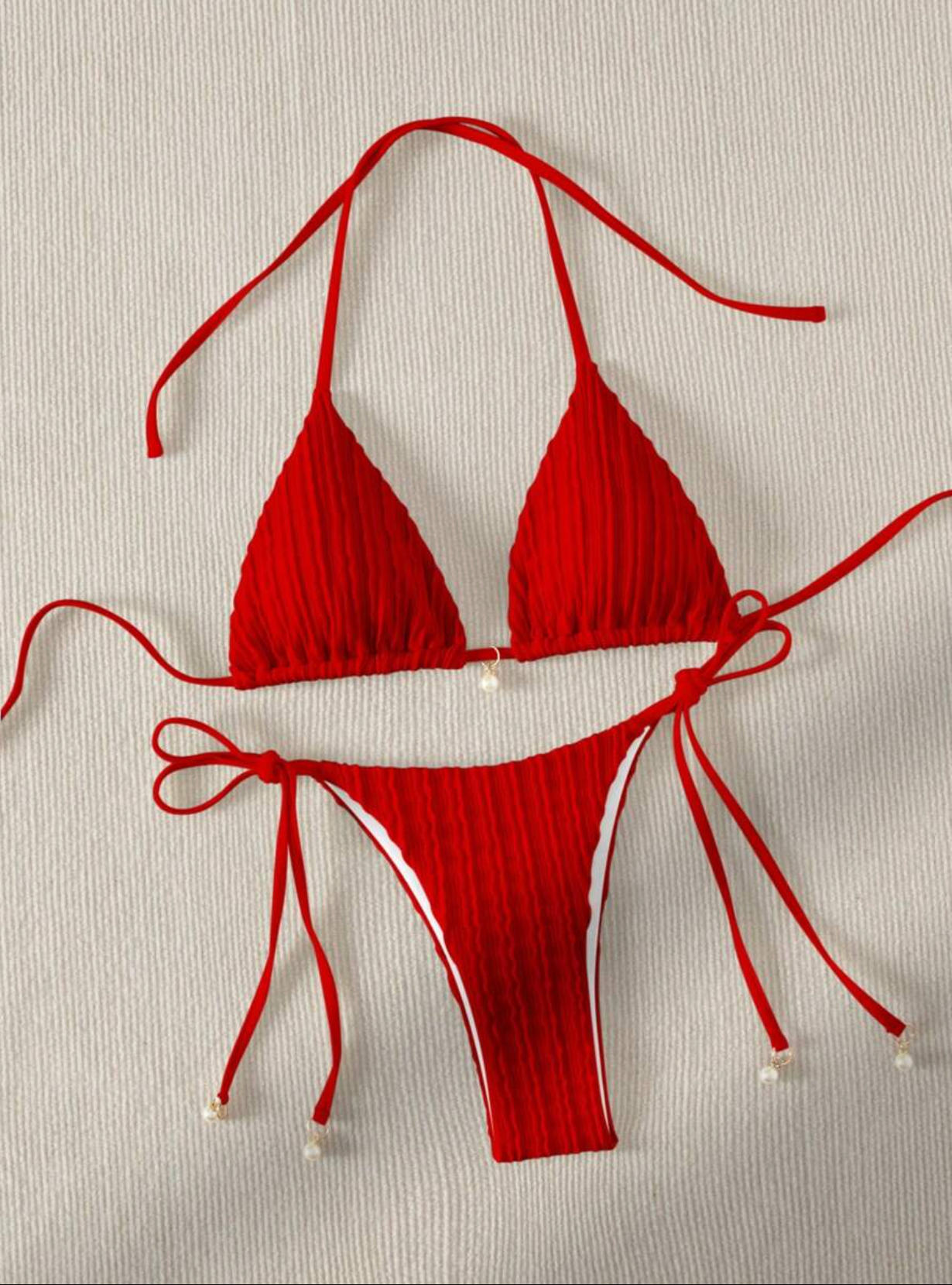 Bikini Perla Shine – Conjunto Triángulo