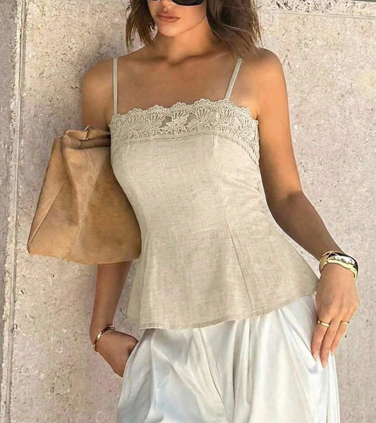 Top Siren Lace – Elegancia Francesa