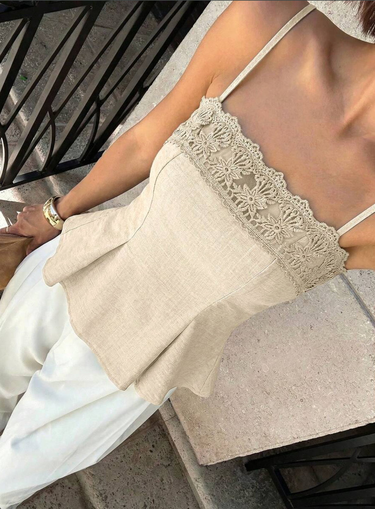 Top Siren Lace – Elegancia Francesa