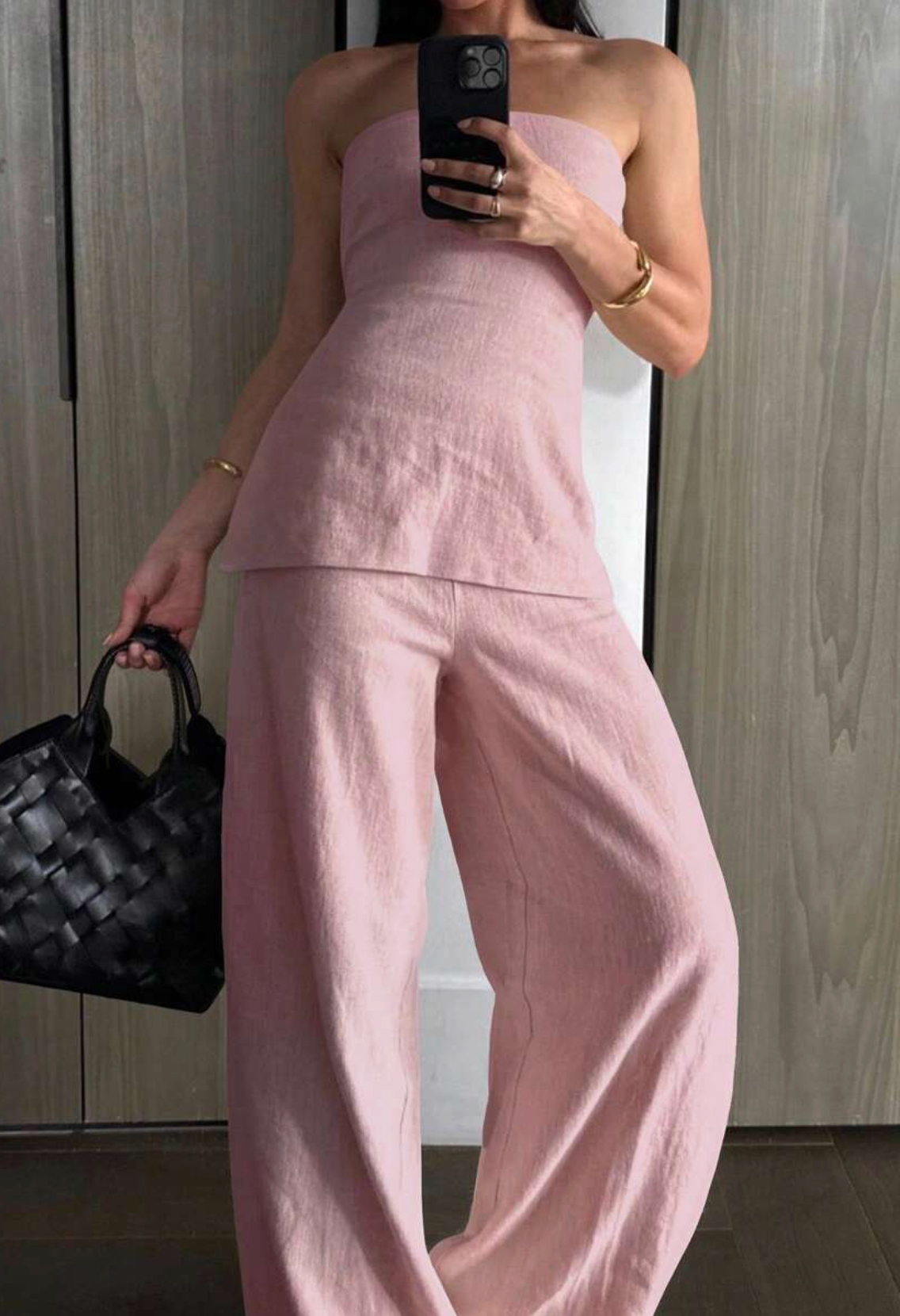 Conjunto Élégance – Top Tubo y Pantalón