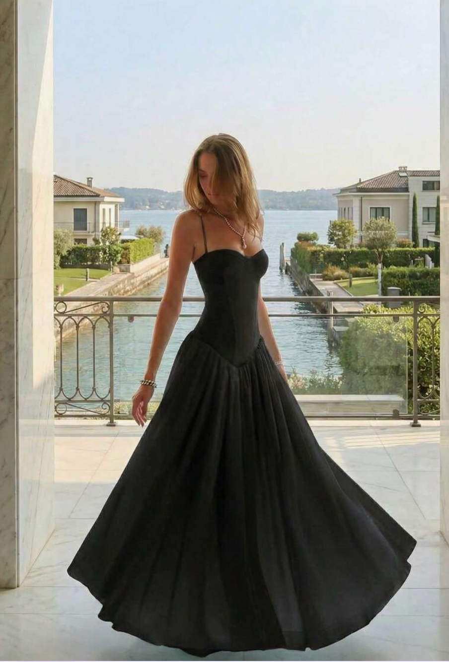 Vestido Riviera Plisado Elegance