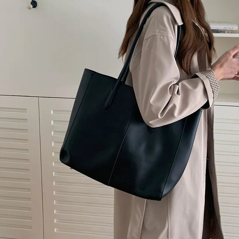 BOLSO TOTE VINTAGE DE GRAN CAPACIDAD